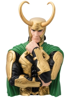 Marvel Comics - pokladnička Loki 20 cm