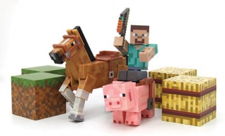 Minecraft - figúrky Saddle 8 cm