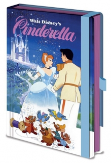Disney - zápisník Premium Cinderella A5
