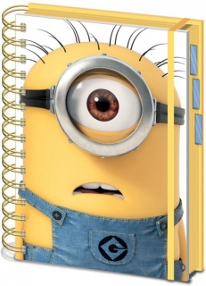 Despicable Me - zápisník Shocked Minion A5