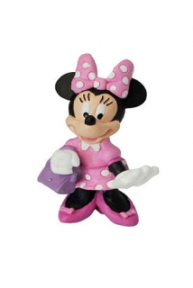Mickey Mouse Clubhouse - figúrka Minnie with bag 7 cm