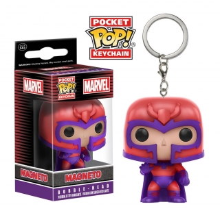 Marvel Comics Pocket POP! - vinylová kľúčenka Magneto 4 cm