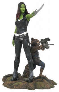 Guardians of the Galaxy Vol. 2 - soška Marvel Gallery Gamora & Rocket Raccoon 25