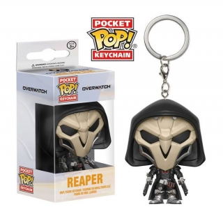 Overwatch Pocket POP! - vinylová kľúčenka Reaper 4 cm