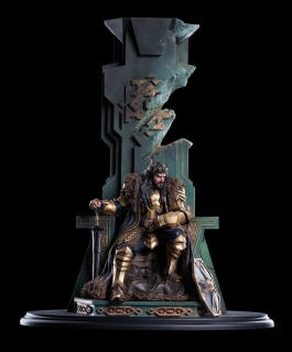 Hobbit The Battle of the Five Armies - socha King Thorin on Throne 46 cm