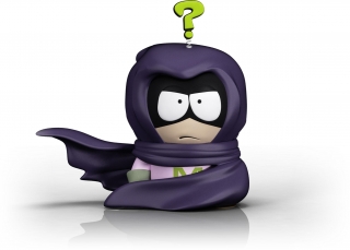 South Park The Fractured But Whole  - figúrka Mysterion (Kenny) 19 cm