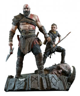 God of War (2018) - socha Kratos & Atreus 38 cm