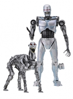 RoboCop vs The Terminator - figúrky EndoCop & Terminator Dog 18 cm