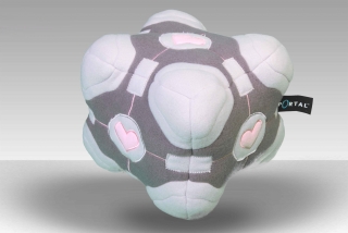 Portal 2 - plyšová figúrka Companion Cube 20 cm