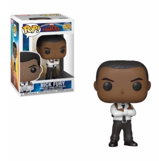 Captain Marvel POP! - bobble head Nick Fury 9 cm