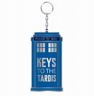Doctor Who - kovová kľúčenka Keys To The Tardis 7 cm