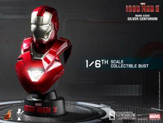 Iron Man 3 - busta Iron Man Man Mark XXXIII Silver Centurion 11 cm